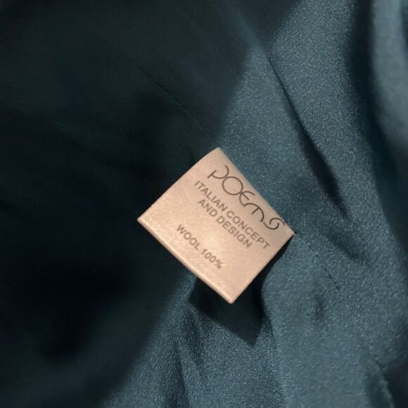 Poems Bolero Jacket Blue Rosette Romantic Beautiful Cropped SZ S MSRP 198 NWT - Picture 6 of 16